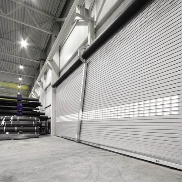 Рулонные промышленные ворота DD