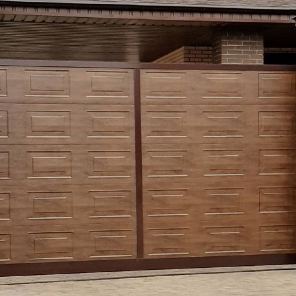 Откатные въездные ворота Алютех Prestige