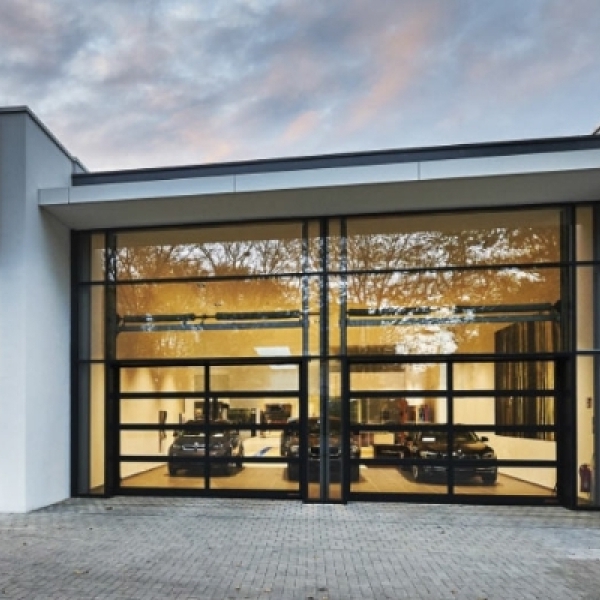 Панорамные ворота Hormann ALR F42 Glazing