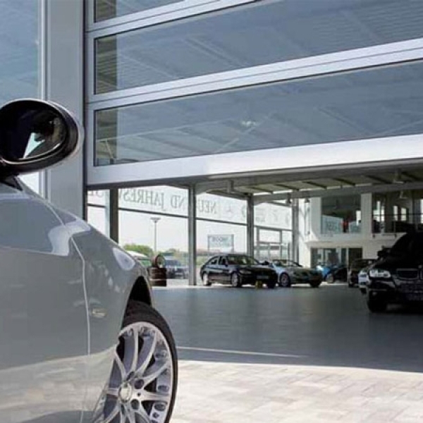 Панорамные ворота Hormann ALR 67 Thermo Glazing