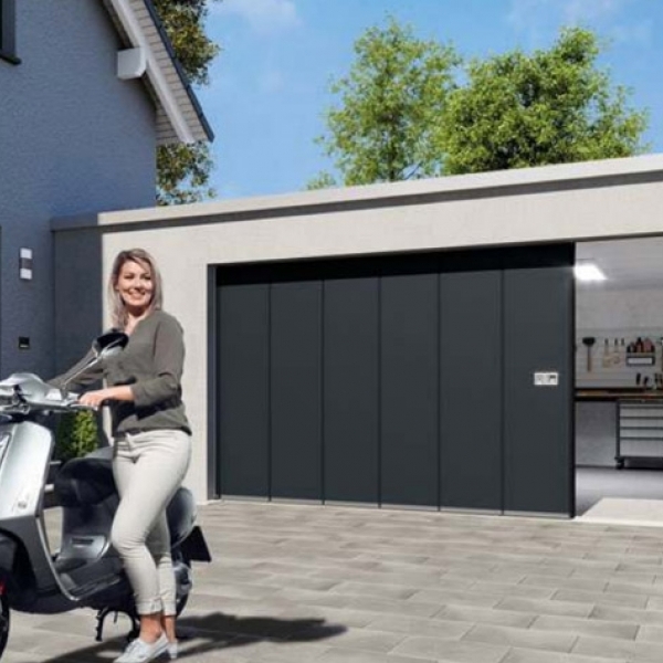 Откатные секционные ворота Hormann